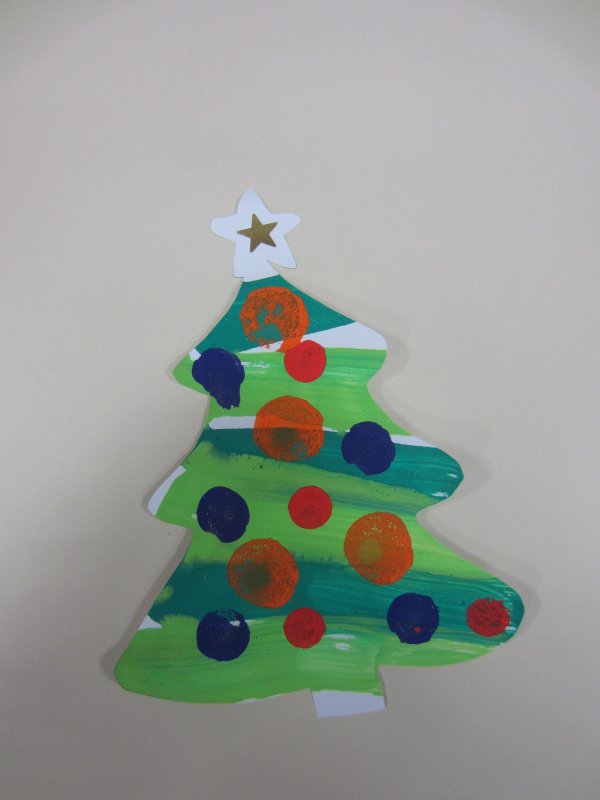 D&eacute;coration d'un sapin