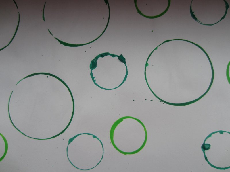 Travail sur le graphisme du rond